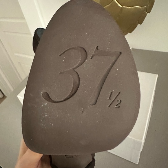 Pedro Garcia Brown Suede Heels - Picture 3 of 4